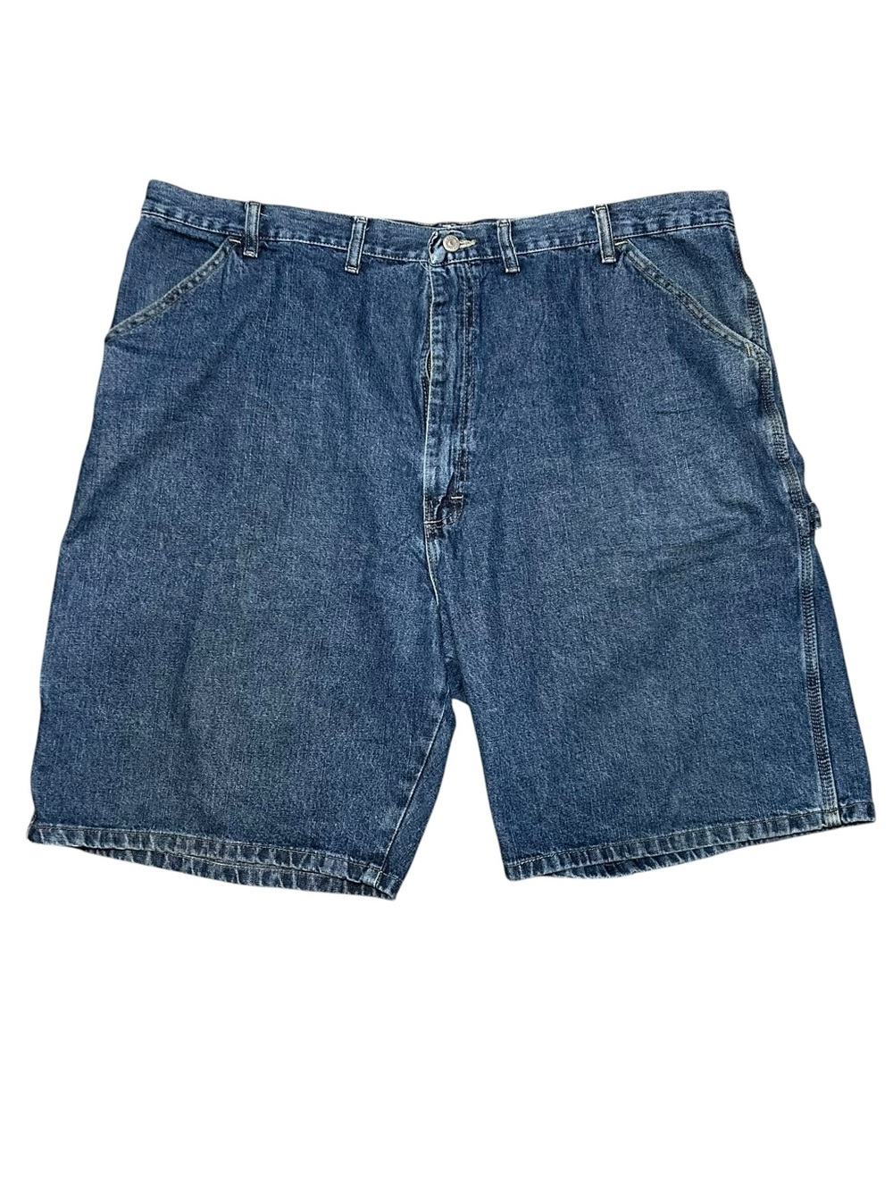 WRG Jeans Co Carpenter Denim Shorts Men’s Size 44 Blue Utility Work Jorts
